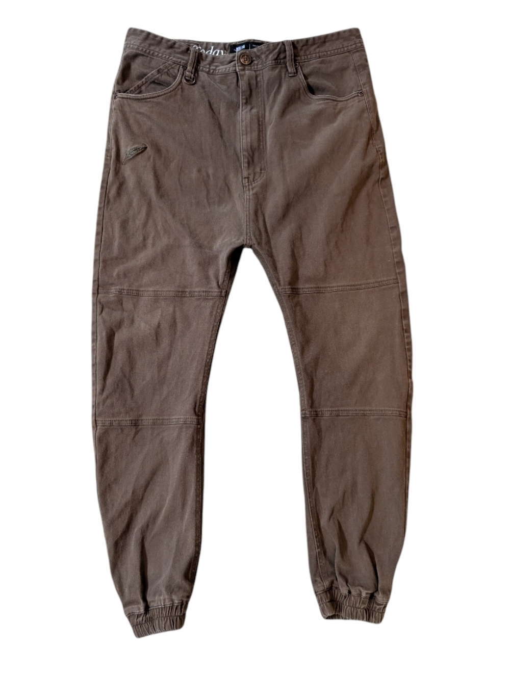Publish Today For Tomorrow Drop Stack Men's 34 Brown Jogger Pants